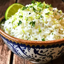 Cilantro Lime Rice Flavorful and Easy Recipe Guide