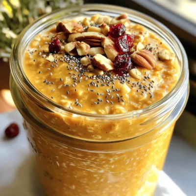 Pumpkin Spice Overnight Oats Easy and Delicious Recipe